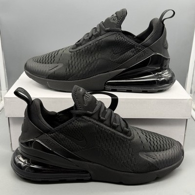 Nike Air Max 270 Triple Black Mens 11 Running Shoes Athletic Sneakers AH8050-005