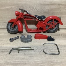Marx Fix-All Motorcycle with Parts - Needs Repair Not Complete
