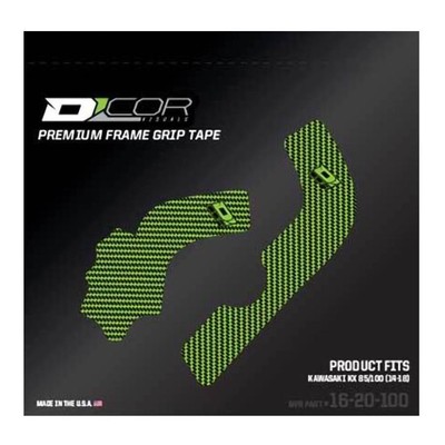 D'COR Visuals Frame Grip Tape - Green/Black 16-20-106-CL77