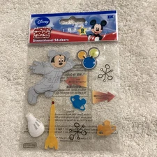 Disney Dimensional Sticker Collage Scrapbook Mickey Mouse Astronaut EK Success