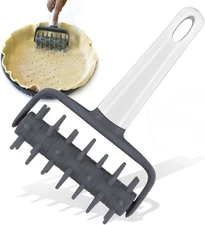 Pizza Dough Docker Roller - Bubble and Blistering Killer Time-Saver for Home Kit