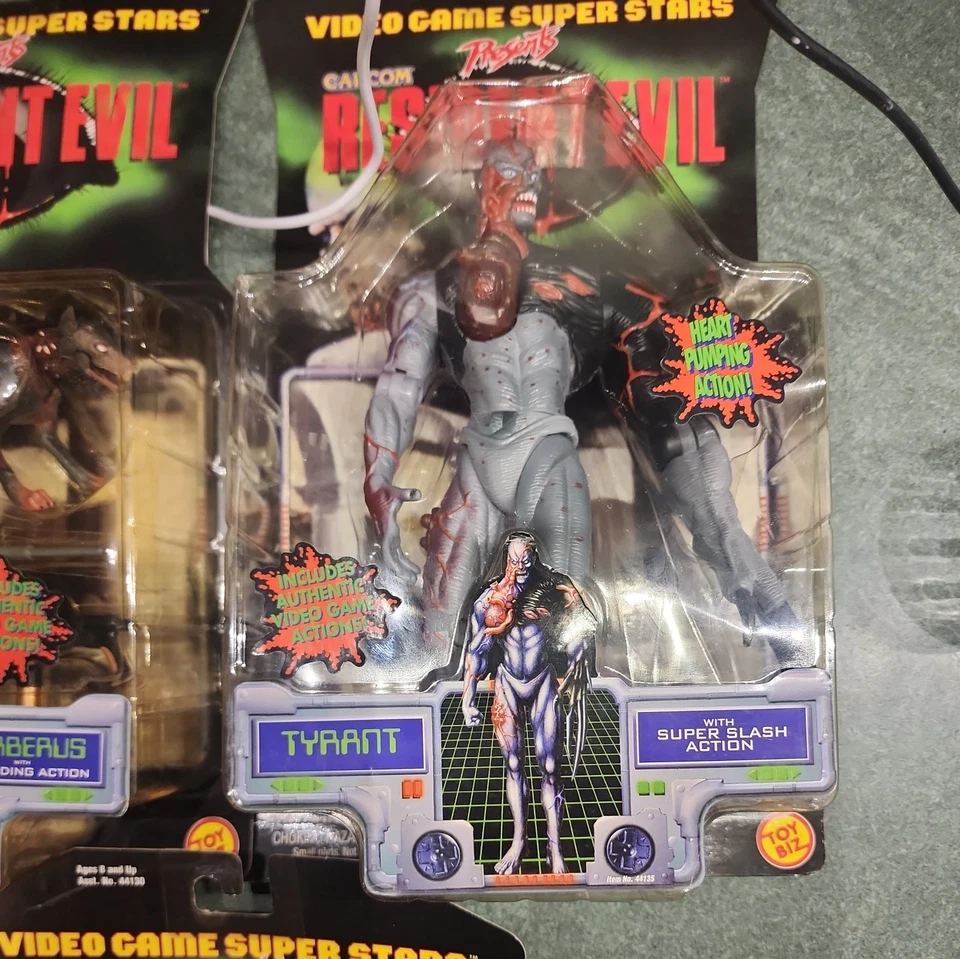 Lote de figuras de acción Resident Evil Toy Biz primer juego completo Foto 4 de 4