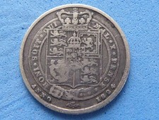 142) Great Britain Silver Sixpence 1824 Low Grade £18.50