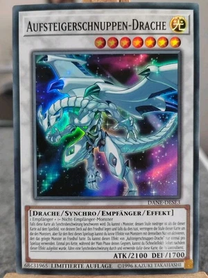 AUFSTEIGERSCHNUPPEN-DRACHE - DANE-DESE3 Super Rare / Near Mint LIMITIERT - Bild 1 von 2