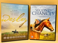 Wesley & Second Chances (DVD 1999) Equine Moves Lot of 2