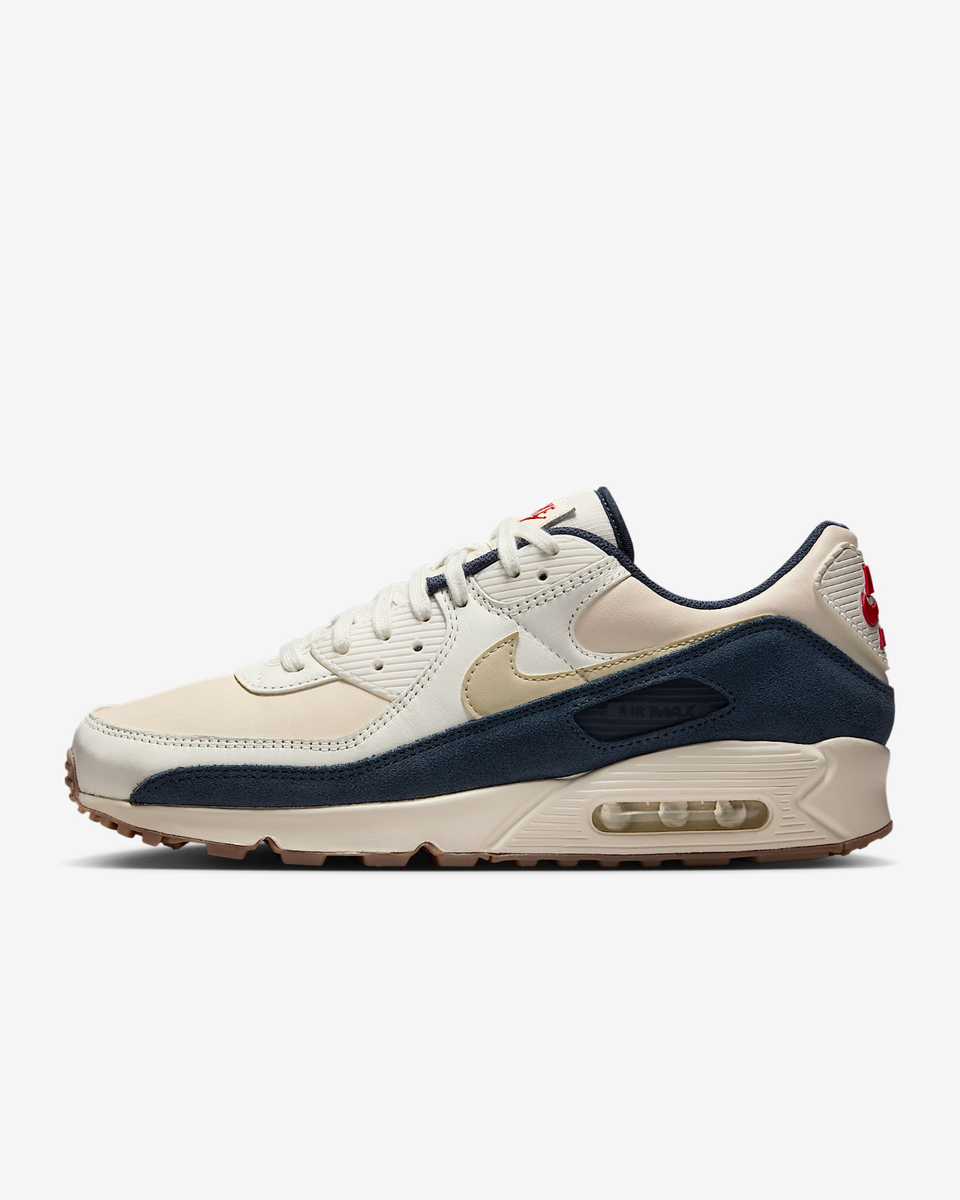 Nike Air Max 90 Premium IH4379-110 Pale Ivory/Thunder Blue/Sail