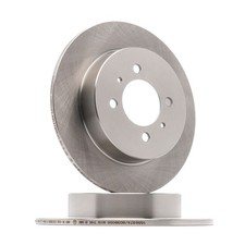 2x RIDEX Bremsscheiben Hinten für NISSAN ALMERA I Hatchback (N15) 258mm