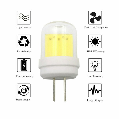 G4 GU4.0 LED Light Bulb 4W COB 1511 Ceramics Glass Lights Lamp 12V/110V/220V - Picture 4 of 6
