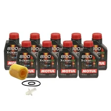 9L Motul 8100 X-CLEAN EFE 5W30 Wix Filter Motor Oil Change Kit For GS350 4Runner