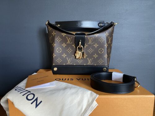 Louis Vuitton Bento Box Vintage Leather Handbag