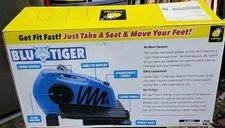 Blu Tiger Seated Compact Elliptical Machine- SOLD AS IS/Untested