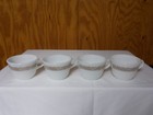 4 Vintage Woodland Brown Pyrex Coffee Cups — photo 1