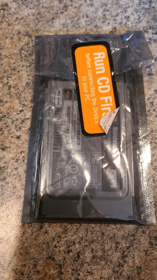 LINKSYS CISCO WIRELESS-G NOTEBOOK ADAPTER 2.4 GHZ 802.11G Set Up Wizard Disc (Y9 - Image 4 of 4