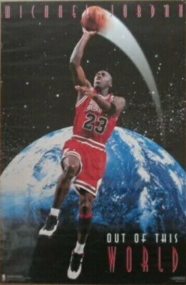 スペシャル ヴィンテージ！1996年★正規品 ジョーダン JORDAN ポスター OOP Poster Michael Jordan 1996 