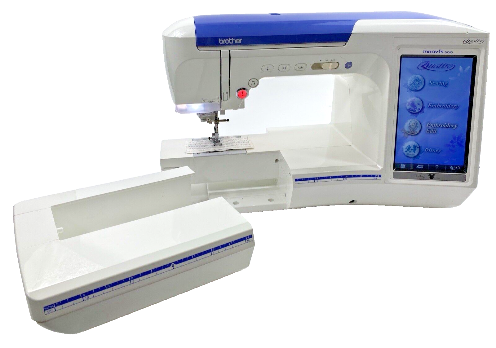 Brother Quattro Innov'is 6000D Embroidery Sewing Quilting Machine