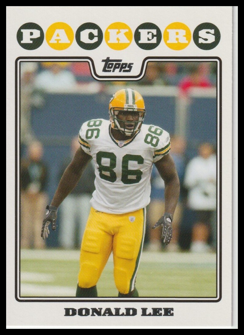 2008 Donald Lee Topps Football #183 Green Bay Packers | eBay