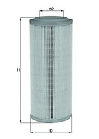 Knecht LX2682 Luftfilter FüR Doblo 1.6 1.9D 03.01- Fiat