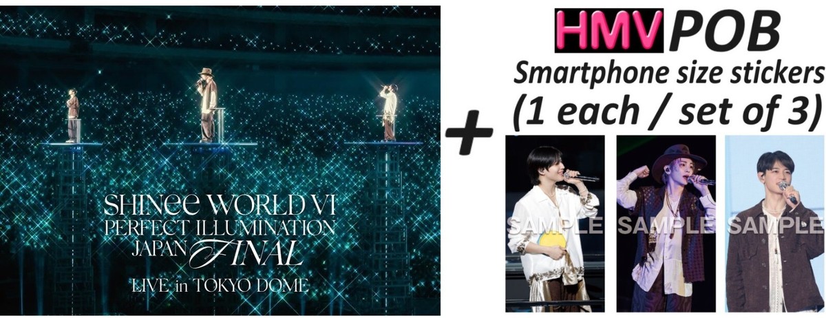 SHINee WORLD VI PERFECT ILLUMINATION JAPAN FINAL TOKYO DOME