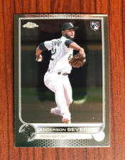 2022 Topps Chrome Update Base #USC22 Anderson Severino Rookie Card #USC22 RC