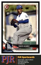 2018 Bowman #BP22 Yadier Alvarez Dodgers  BUY 4 - 35% OFF