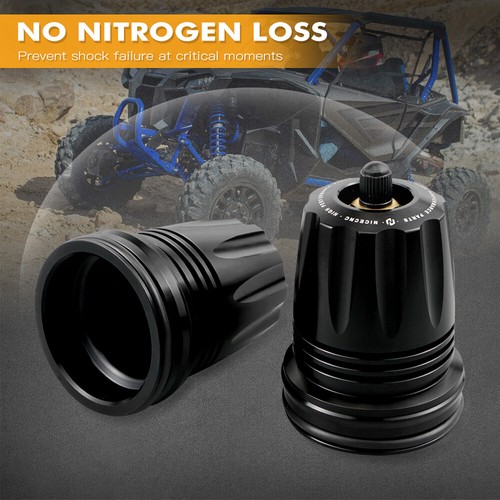 2pcs NICECNC 2.5" Shock Nitrogen Reservoir Expansion End Caps For Fox UTV Shocks - Picture 6 of 12