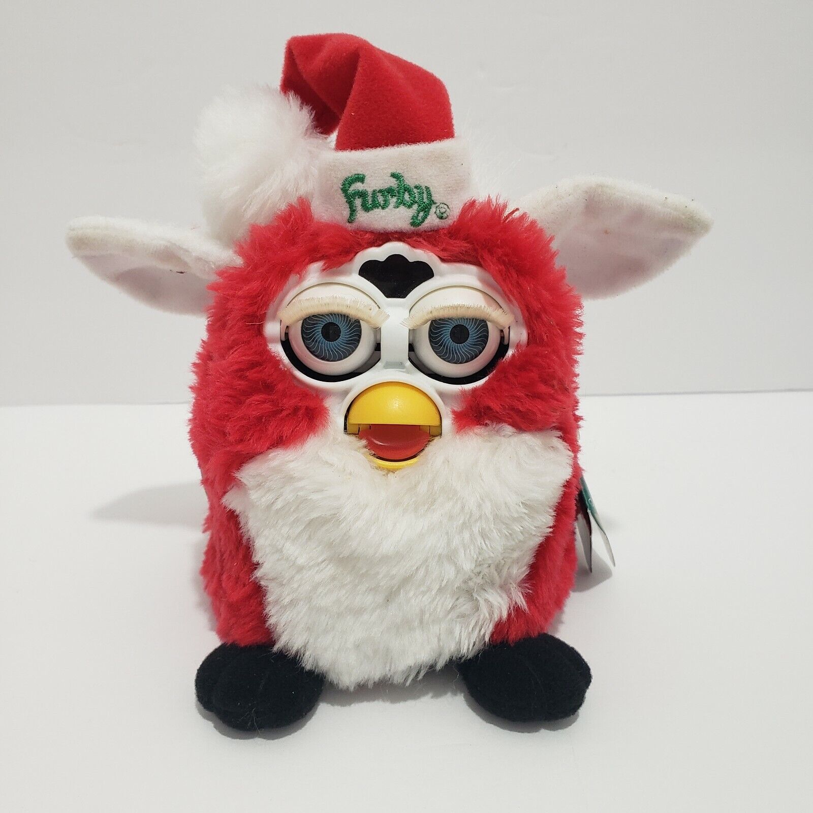 Furby 1999 Santa Christmas With Tag Not Working Vintage Tiger Limited Edition