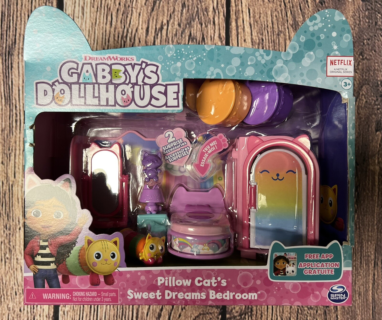 Gabby's Dollhouse Pillow Cats Sweet Dreams Bedroom Set, New In Box eBay