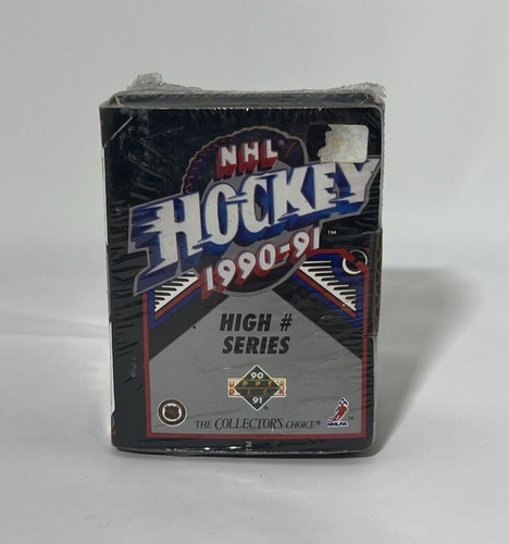 Upper Deck 1990-91 Hockey High Number Rookie & Traded Card Set