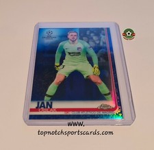 2018/19 Topps Chrome UEFA CL Blue Refractor Jan Oblak 134/150