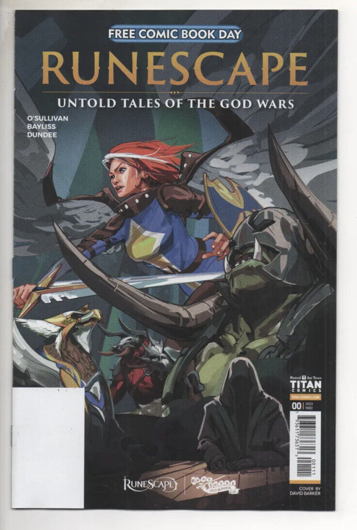 RUNESCAPE UNTOLD TALES OF THE GOD WARS 2023 FREE COMIC BOOK DAY