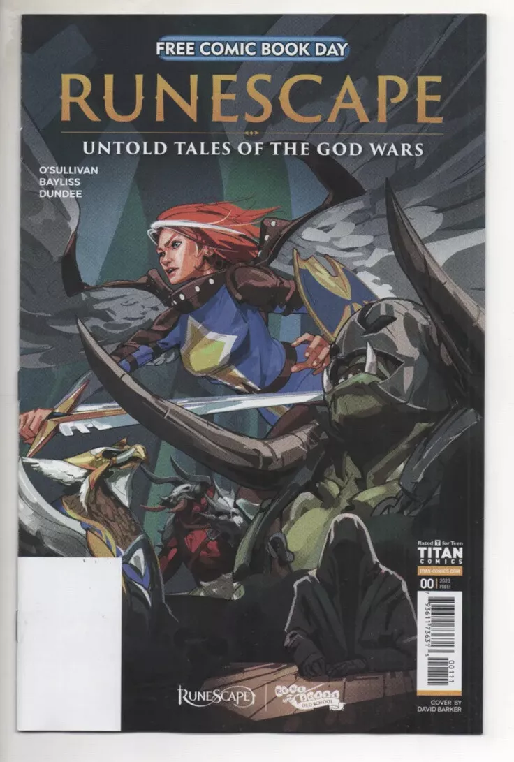 RUNESCAPE Untold Tales God Wars 1 (2023) FCBD Free Comic Book Day NO STAMP  Titan