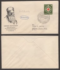 1953 Germany First Day Cover - Henri Dunant, Red Cross