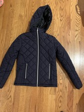 Riding Sport Equestrian Jacket | Puffer Style | Navy Blue | Brand New | Youth L