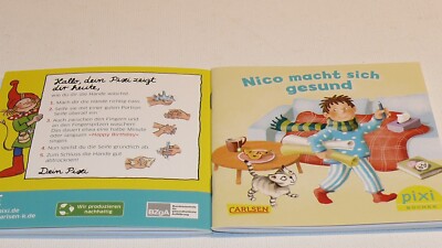 Pixi Buch. Nico macht sich gesund. Sonderausgabe gesundheitliche Aufk. / S64 NEU