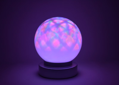6'' Multi Color LED Kaleidoscope Orb Lamp