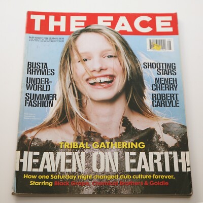 The FACE Cult Magazine Issue 95 August 1996 Cover Tribal Gathering