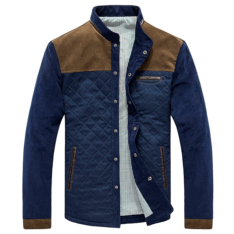 Men Casual Jackets Solid Men Patchwork Slim Fit Coats Male Tracksuit Mens Sports