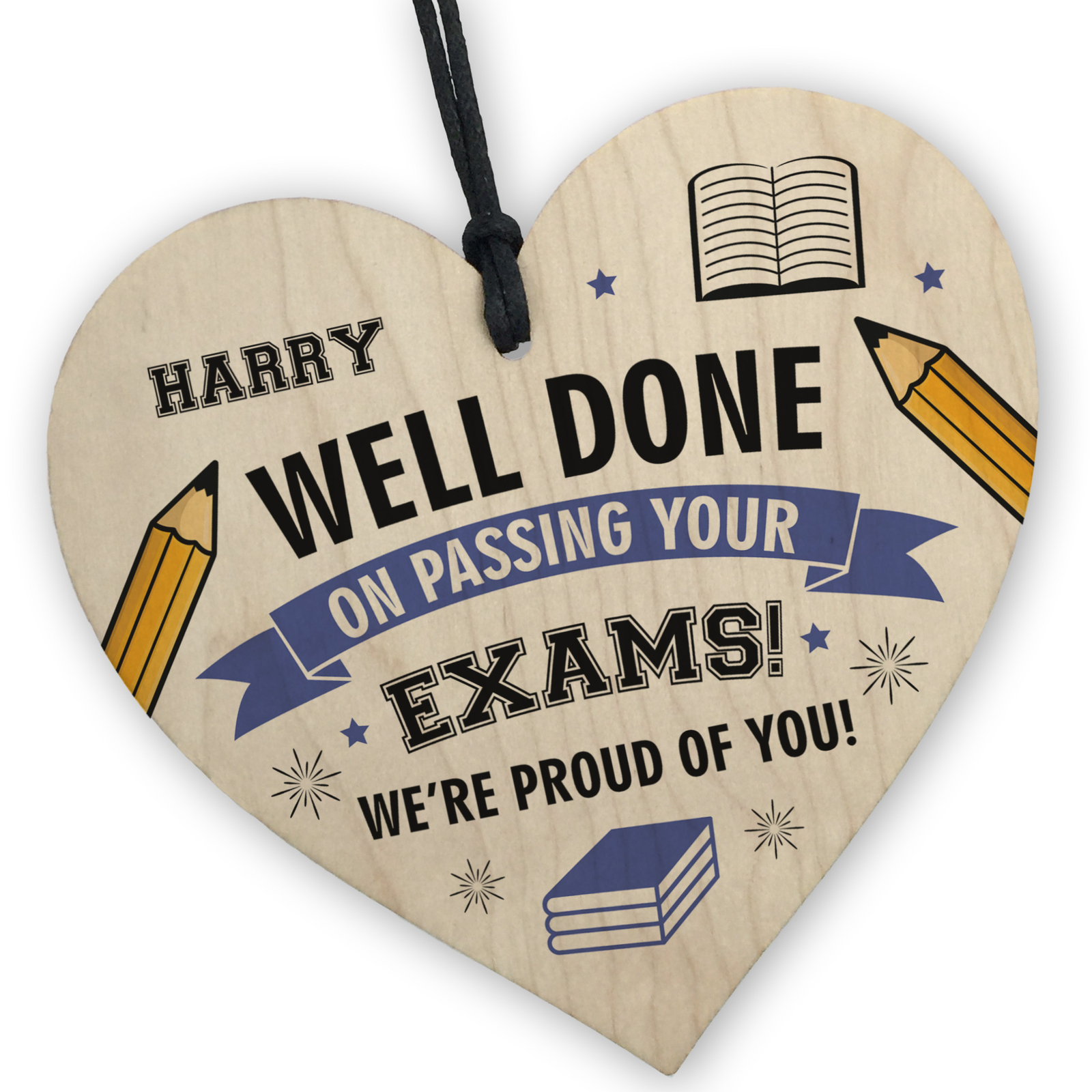 Personalised Well Done On Passing Your Exams GCSE A Level Gift Daughter Son Gift