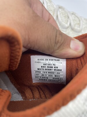 Used Nike KD 9 Texas PE Player Sample sz 11 Team Issued  display picture 2