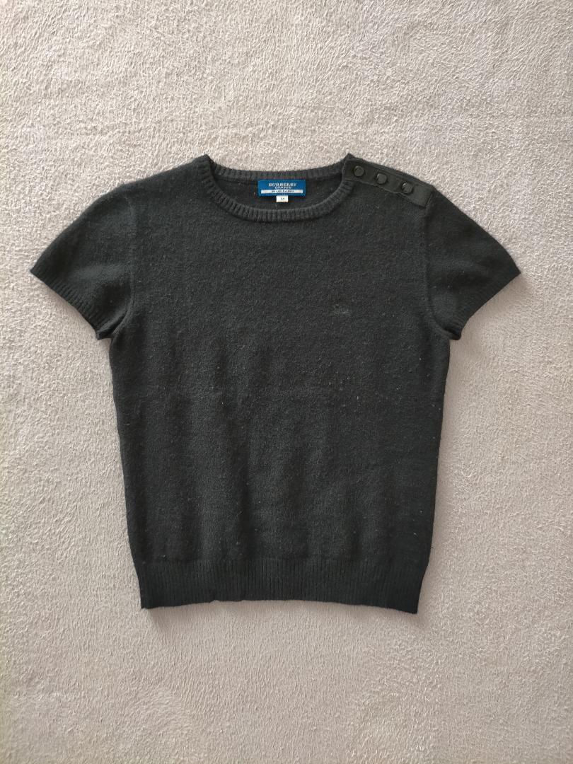 Burberry Blue Label Short Sleeve Knit Sweater M - Used, Good Condition