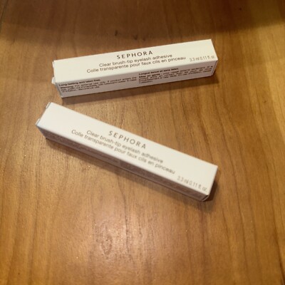 Set Of 2 Sephora  Collection Clear brush-tip Eyelash Adhesive -
