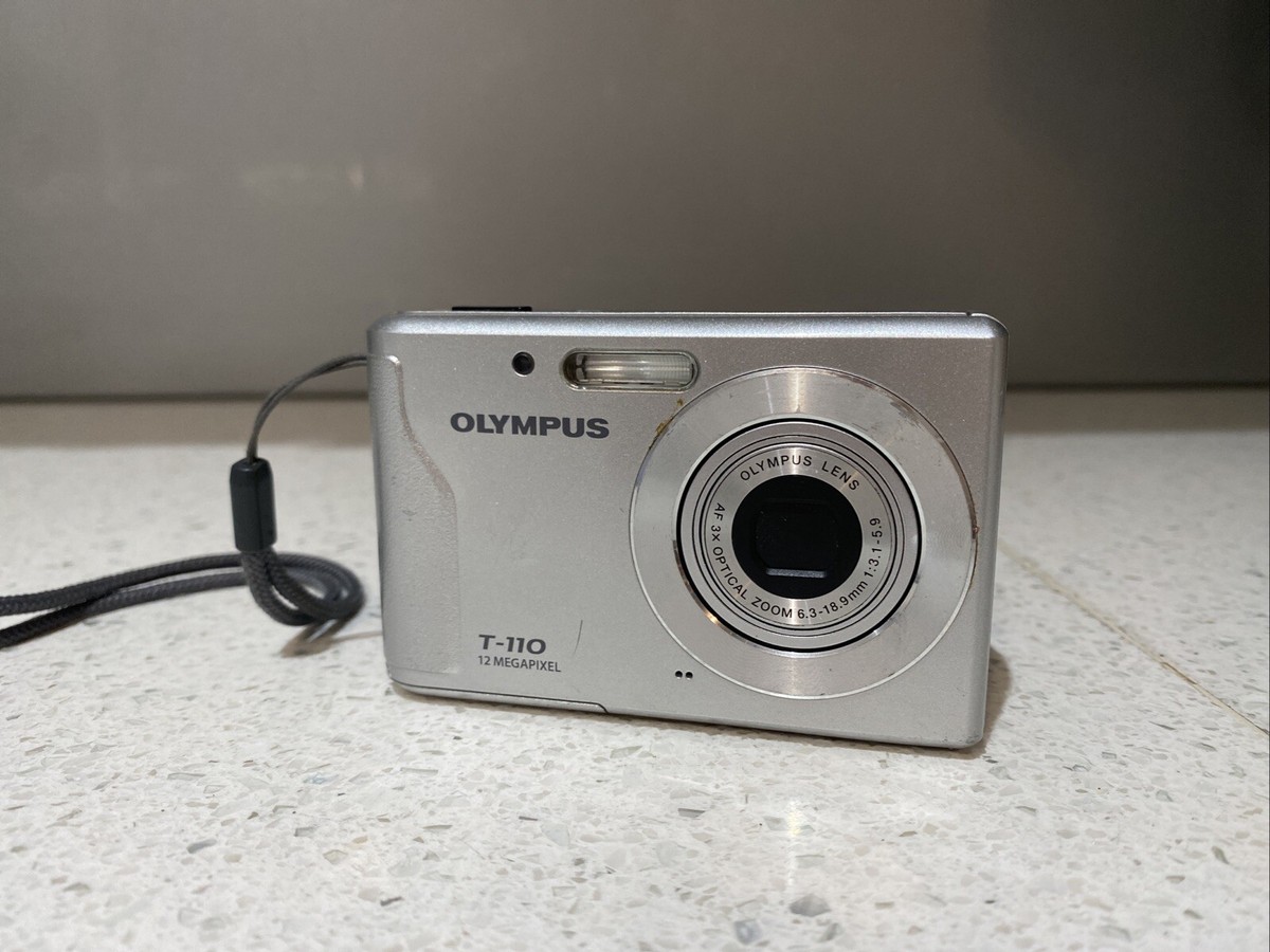 Olympus T-110 12 MP AF 3X Optical zoom Digital Camera Silver (+