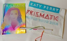 KATY PERRY 2014 PRISMATIC WORLD TOUR PROGRAM BOOK COMIC STICKERS Light Stick Bag