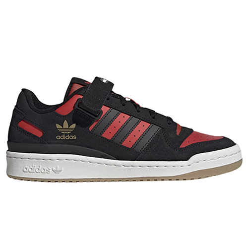 adidas Forum Low Black Vivid Red