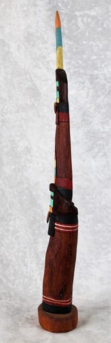 Muñeca Kachina de pelo largo tallado "Randy Hayah" nativo americano navajo regalo de lluvia - Imagen 10 de 11