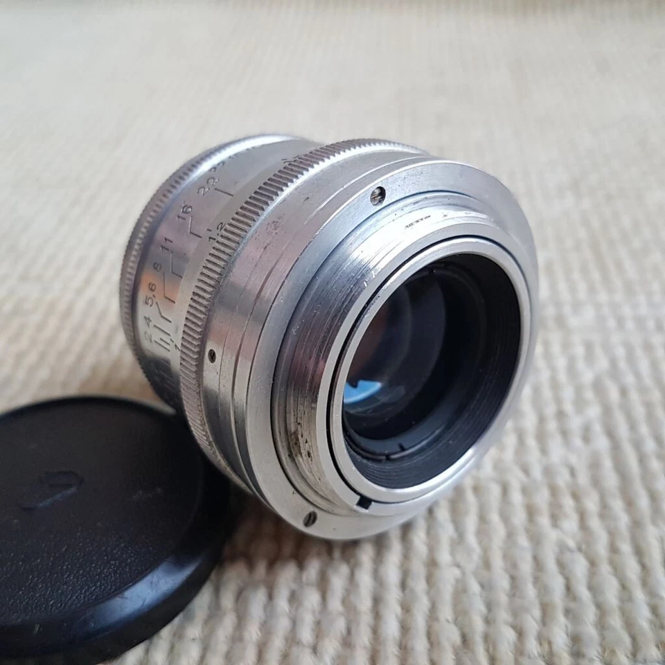 Portrait Lens Jupiter 8 2/50mm M39 FED Zorki Leica RF Lens L39 - Image 4 of 4