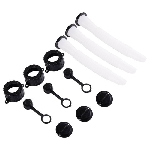 3x Replacement Gas Can Spout Nozzle Vent Kit Plastic Gas Cans Old Style Cap B6
