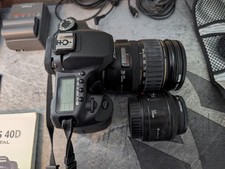 Canon EOS 40D 10.1MP Digital SLR Camera w/ Accessories