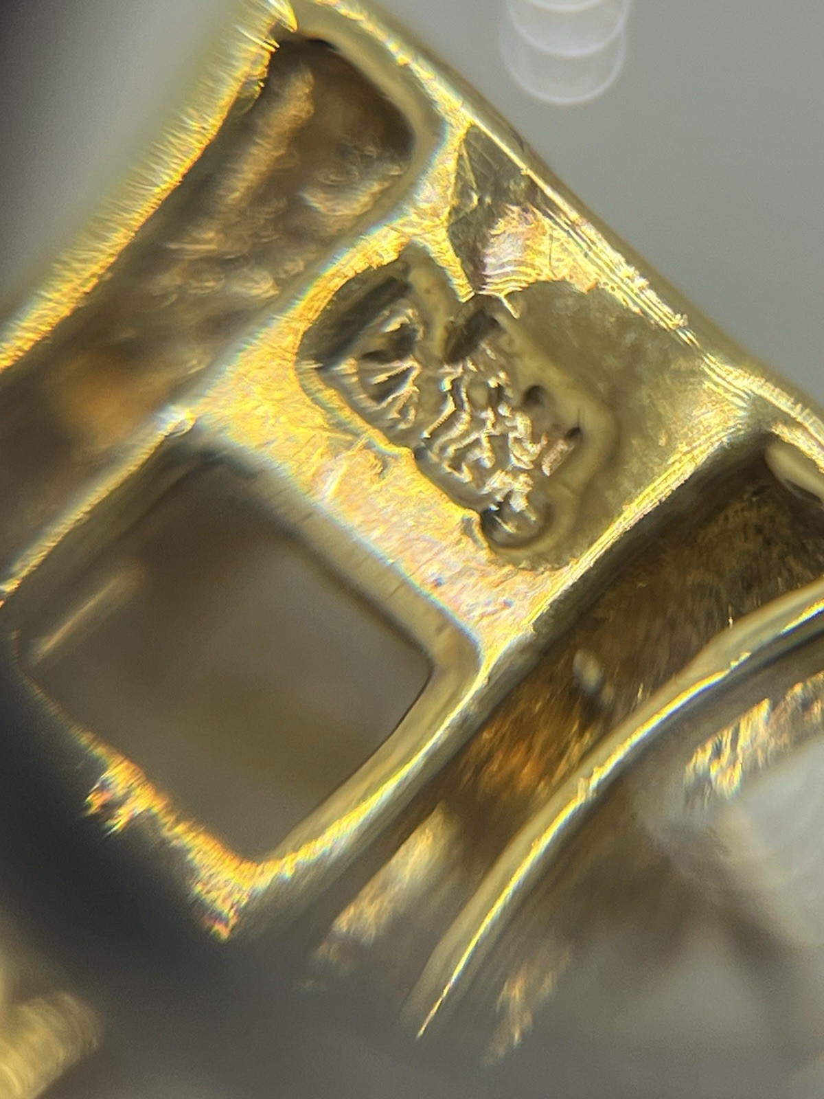 Joan Rivers interlocking interchangeable gold ton… - image 14