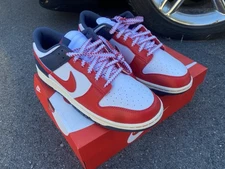 Nike Dunk Low Retro Shoes Boston Red Sox Thunder Blue Men's | Size 10.5